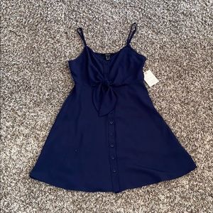 Navy skater dress! NWT!